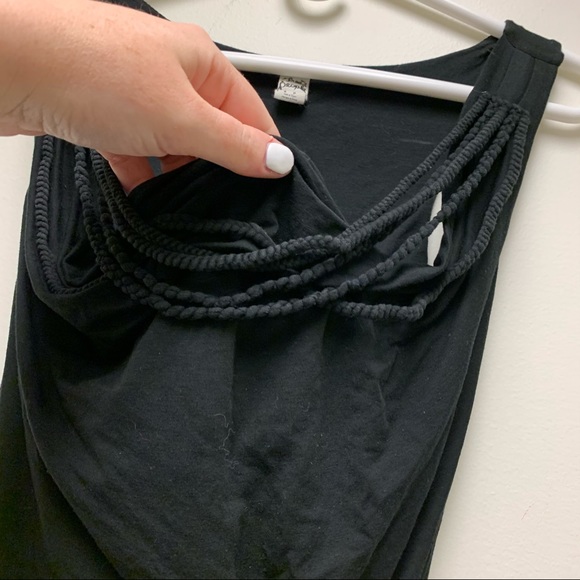 Free People Black Rope Neck Dress - Picture 12 of 12